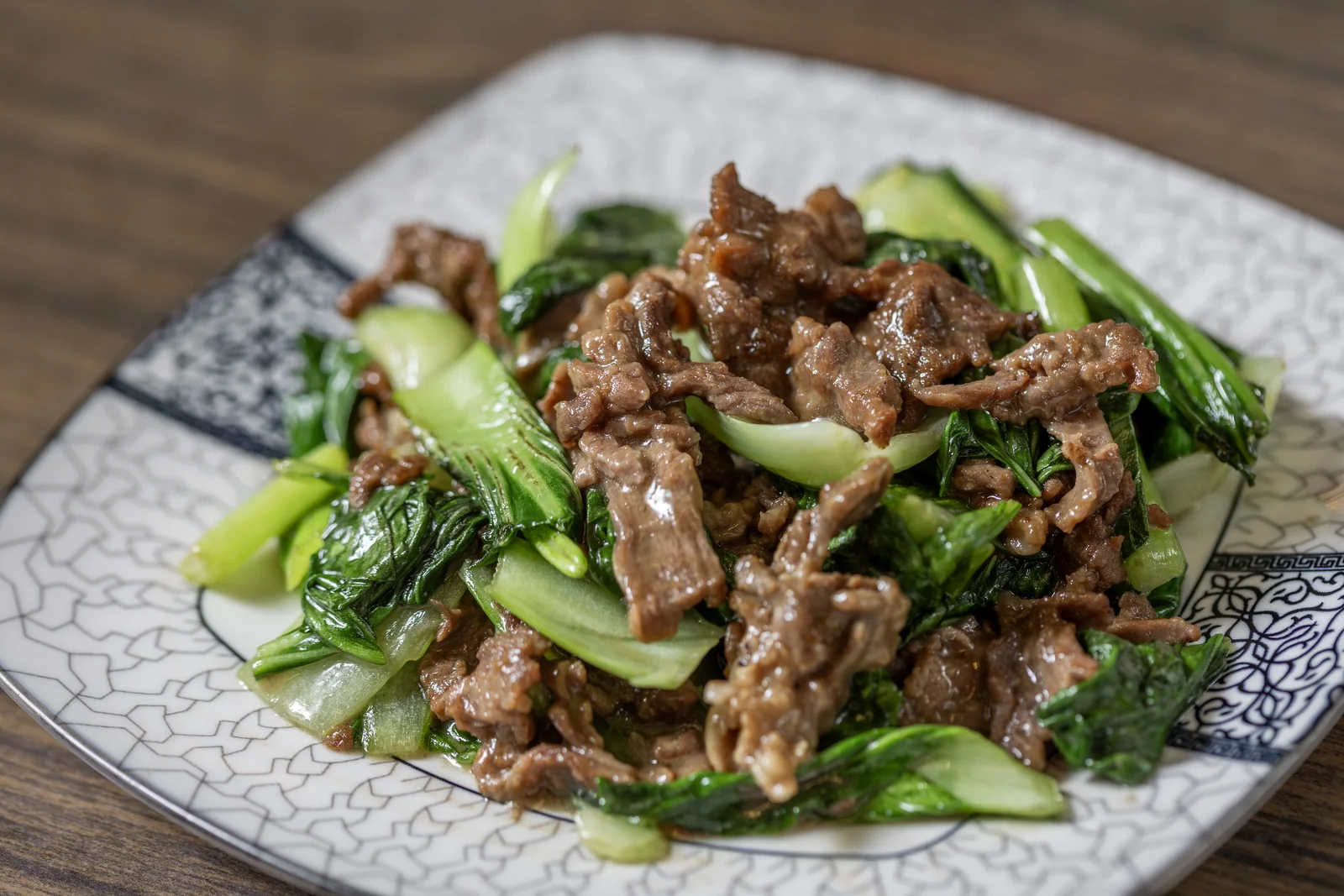 順福牛肉 青菜牛肉