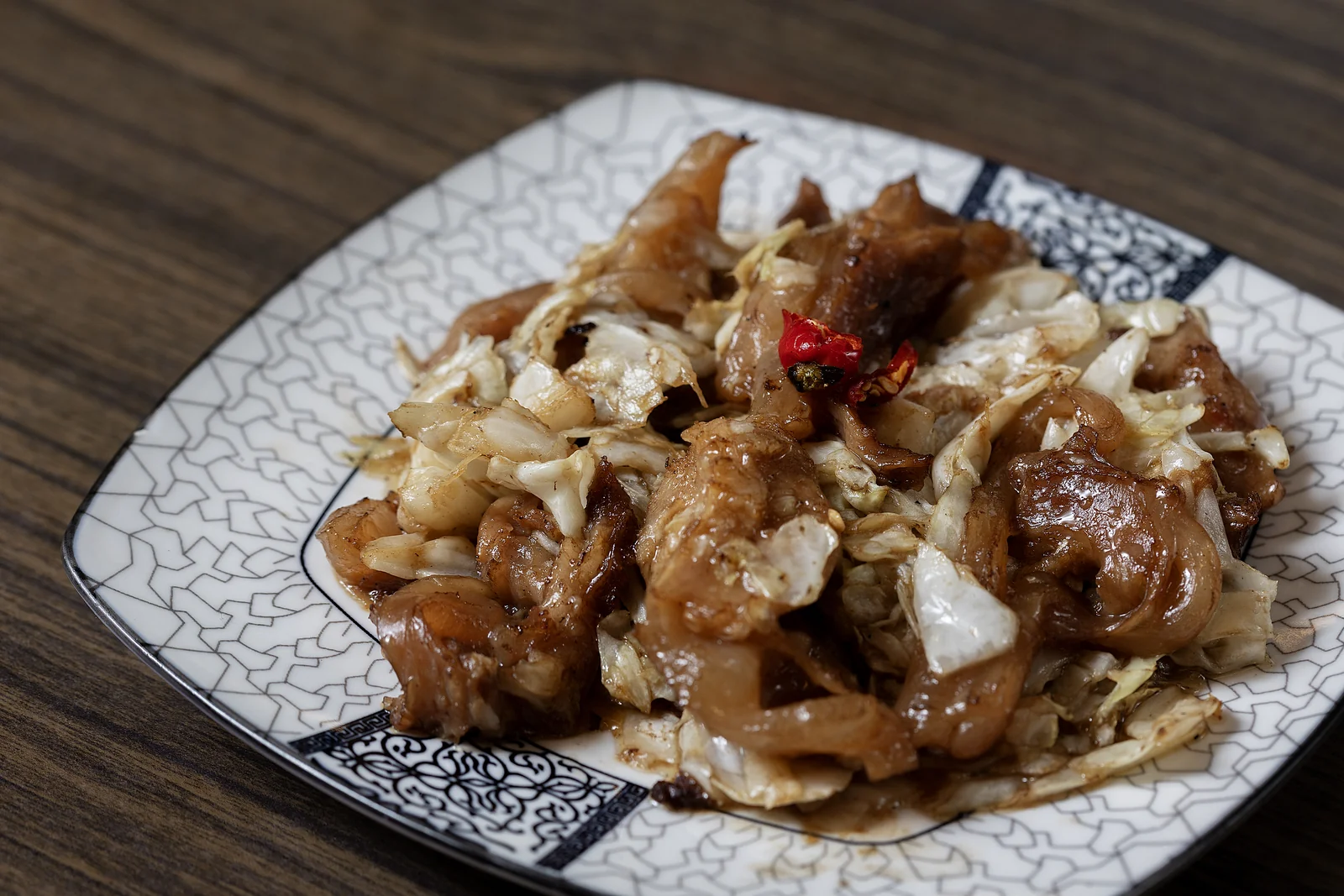 順福牛肉 高麗菜牛筋